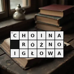 Hasło krzyżówkowe tsu - choina różnoigłowa – rozwiązanie, synonimy, podpowiedzi i definicje krzyżówkowe